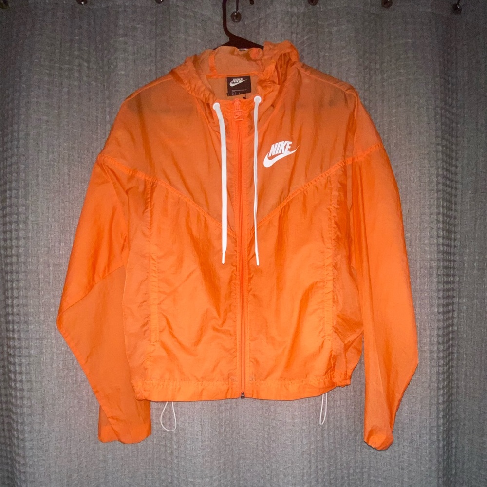 Nike Orange Running Jacket